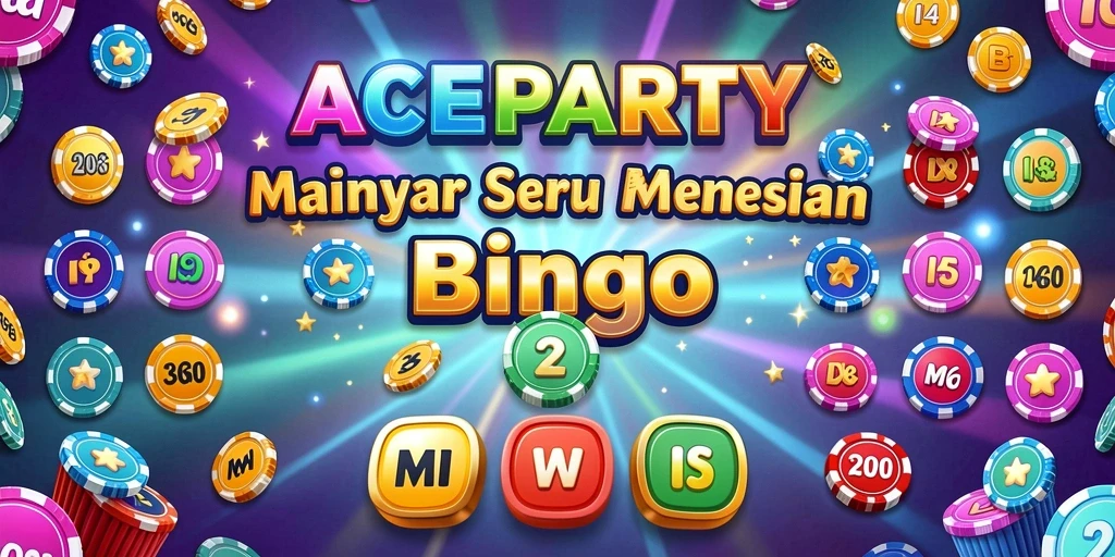 Tampilan gameplay seru di ACEPARTY dengan berbagai variasi Bingo.