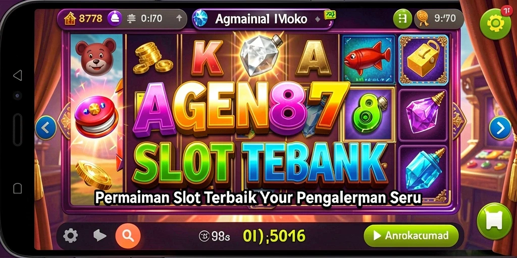 Tampilan menarik dari gameplay AGEN878 yang penuh warna dan seru.