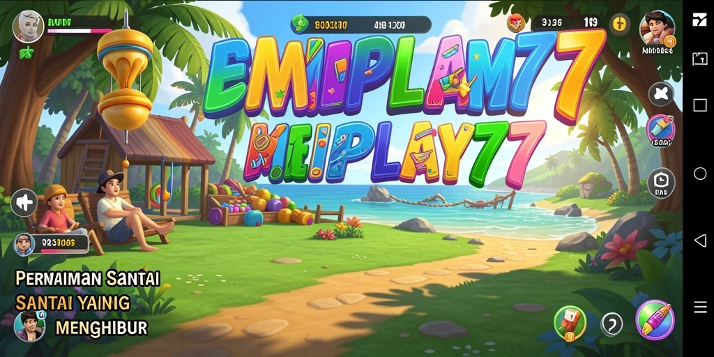 Tampilan gameplay DREAMPLAY77 yang menyenangkan dan menghibur.