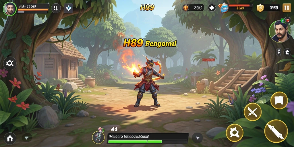 Screenshot H89 menampilkan gameplay simulasi yang mendebarkan.