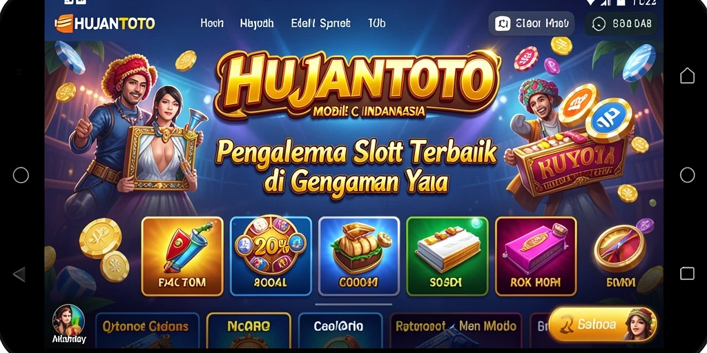 Tampilan gameplay HUJANTOTO menunjukkan keseruan slot.