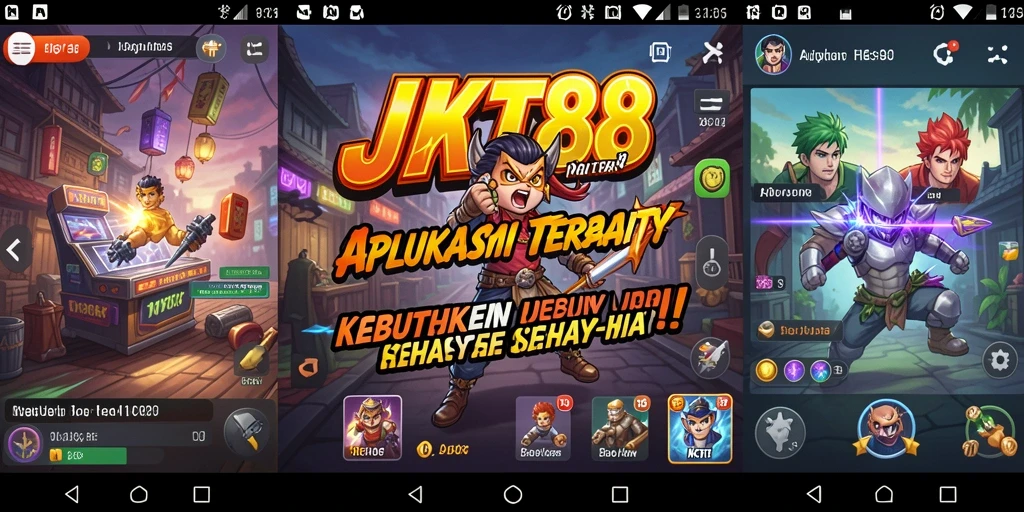 Tampilan antarmuka JKT88 menunjukkan fitur Utility yang mudah diakses.