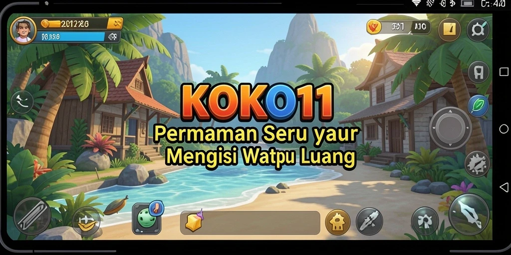 Screenshot KOKO11 menampilkan gameplay seru dan interaktif.