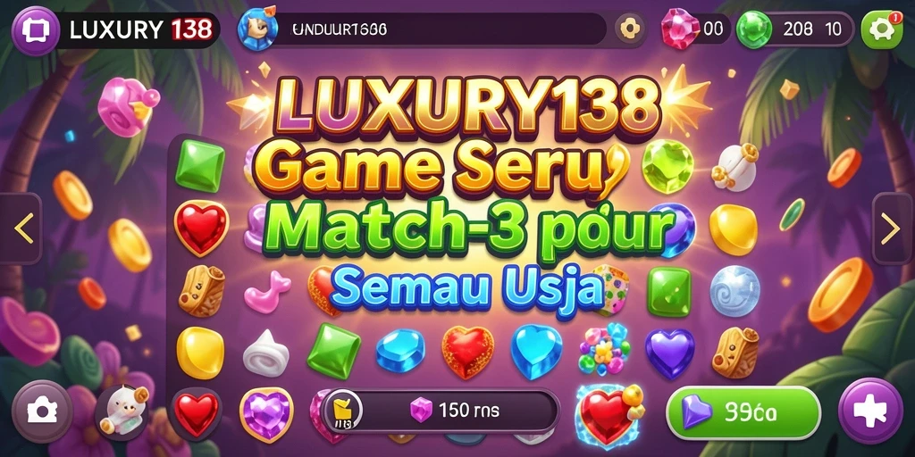 Tampilan gameplay seru dan menantang di LUXURY138.