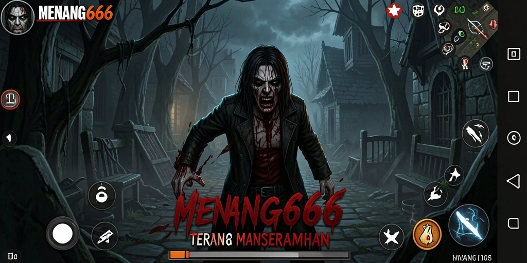 Screenshot gameplay <strong>MENANG666</strong> yang menampilkan suasana Horror yang intens.
