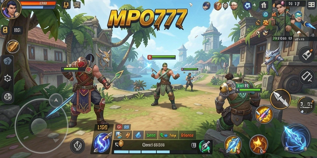 Tampilan utama MPO777 yang menunjukkan fitur Utility.