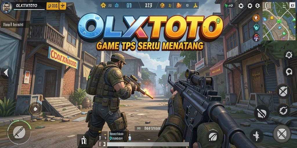 Tangkapan layar gameplay OLXTOTO yang seru dalam mode TPS.
