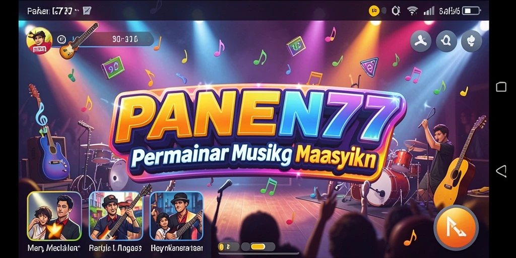 Screenshot tampilan gameplay PANEN77 yang seru dan interaktif.