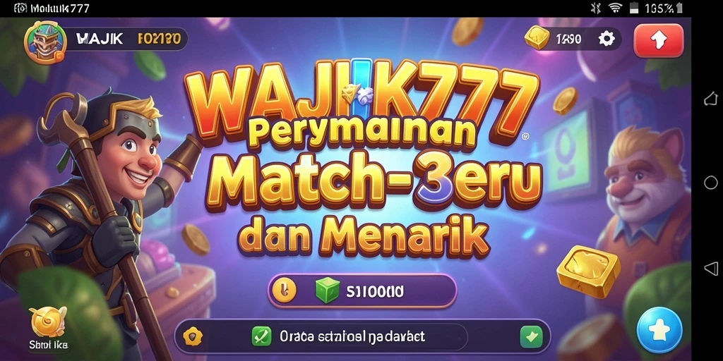 Tampilan gameplay seru dan menantang di WAJIK777.